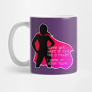 Action Figure Girl Mug